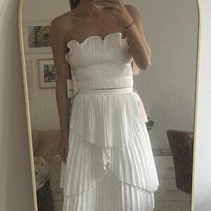 Brand new bridal top and skirt from AMUR